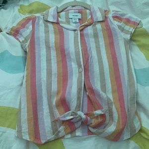 Cute polo striped shirt